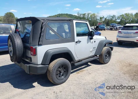 2008 Jeep Wrangler X from USA, damaged, VIN 1J4FA24138L619086